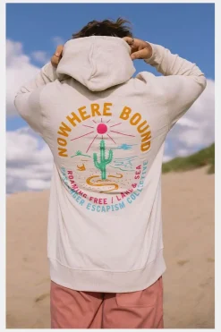 Mens Land & Sea Recycled Cotton Hoodie