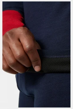 Mens Lifa Merino Midweight Half-Zip Base Layer Top