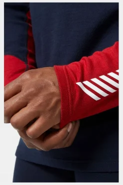 Mens Lifa Merino Midweight Half-Zip Base Layer Top