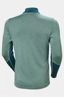 Mens Lifa Merino Midweight Half-Zip Base Layer Top
