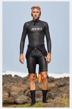 Mens Long Sleeve Neoprene Swimming Base Layer