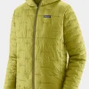 Mens Micro Puff Hooded Jacket