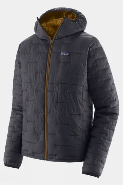 Mens Micro Puff Hooded Jacket