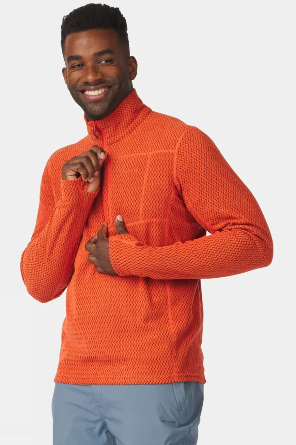 Mens Mountain Packaway Half Zip Fleece