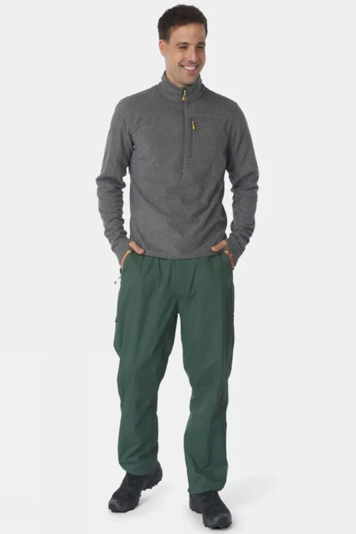 Mens Mountain Packaway Half Zip Fleece