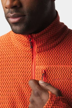Mens Mountain Packaway Half Zip Fleece
