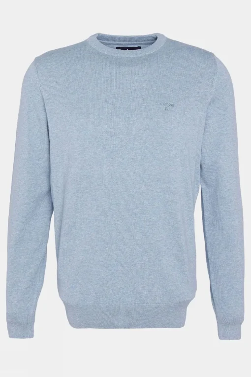 Mens Pima Cotton Crew Neck Jumper