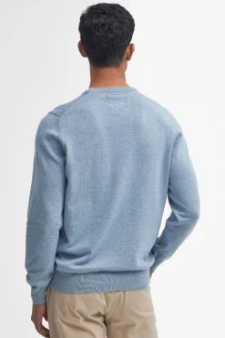 Mens Pima Cotton Crew Neck Jumper