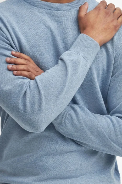 Mens Pima Cotton Crew Neck Jumper