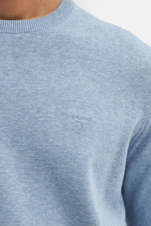 Mens Pima Cotton Crew Neck Jumper