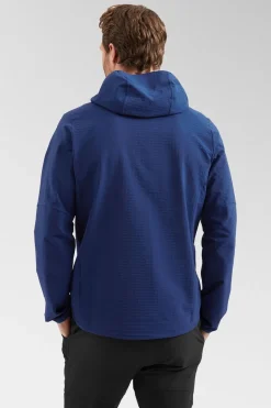 Mens R1 Techface Hoodie Fleece Jacket