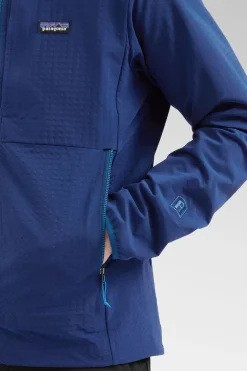 Mens R1 Techface Hoodie Fleece Jacket