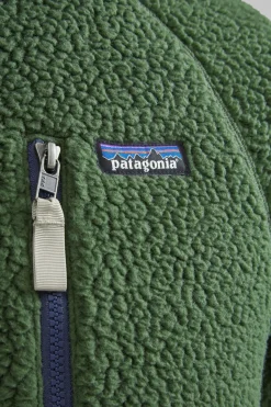 Mens Retro Pile Fleece Jacket