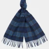 Mens Tartan Lambswool Scarf