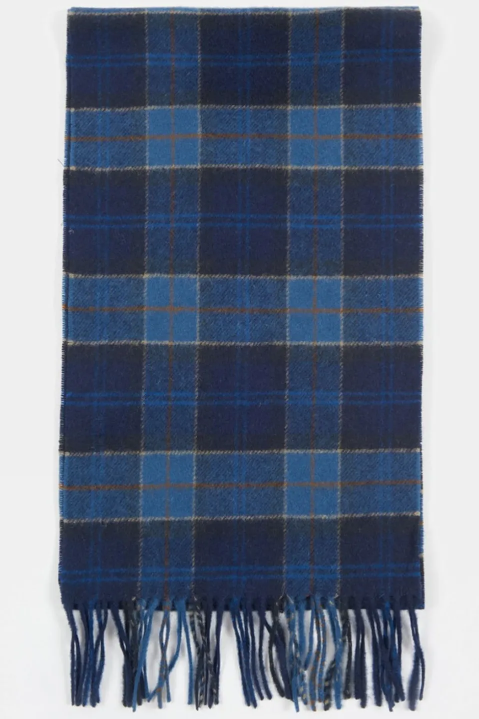 Mens Tartan Lambswool Scarf