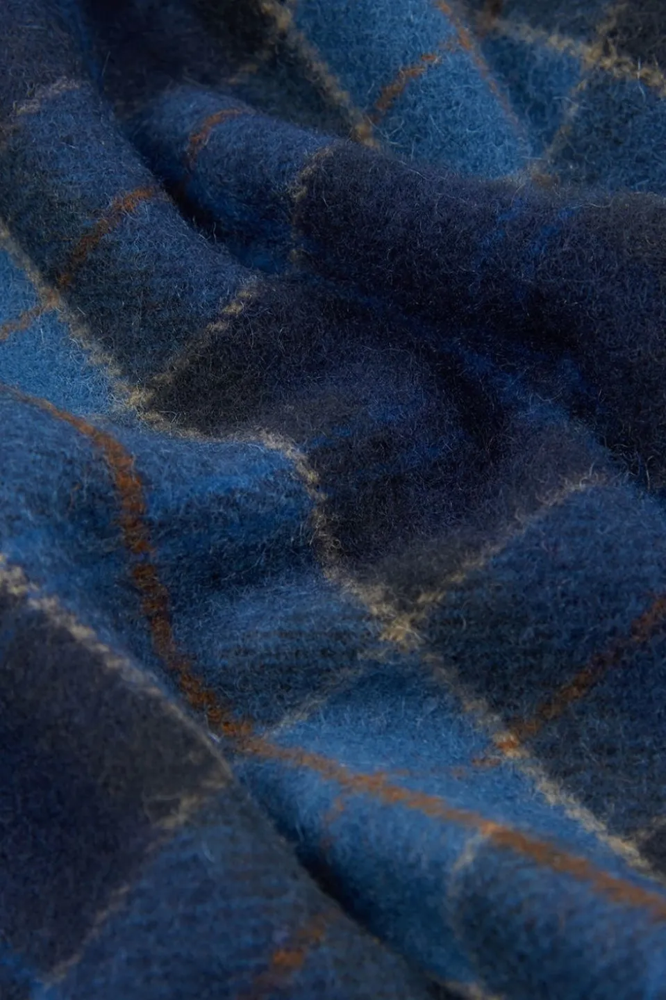 Mens Tartan Lambswool Scarf