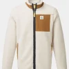 Mens Trekker Recycled Sherpa Full Zip Fleece
