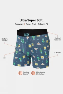 Mens Ultra Super Soft Boxer Briefs