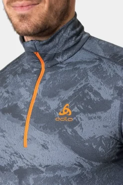 Mens Whistler Eco Half Zip Base Layer Top