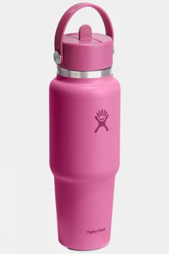 32oz Wide Mouth with Flex Straw Travel Bottle