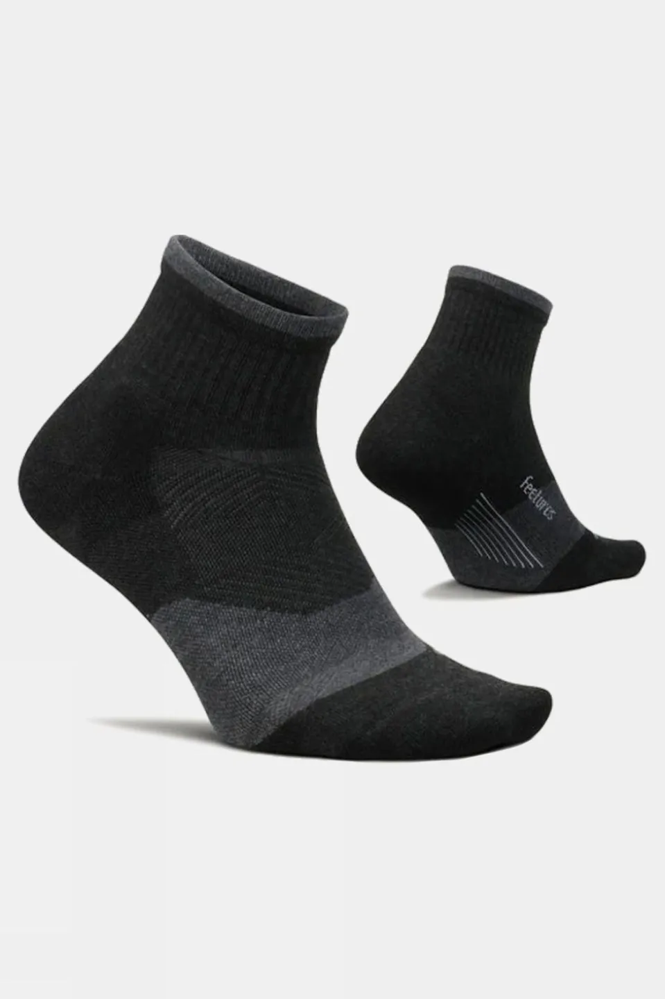 Unisex Trail Max Cushion Quarter Running Socks