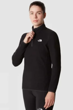 Womens 100 Glacier Quarter Zip Fleece