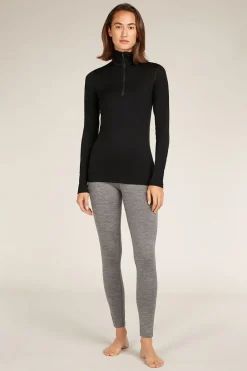 Womens 200 Oasis Long Sleeve Half Zip Thermal Top