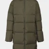 Womens Aarhus Recycled Long Down Jacket