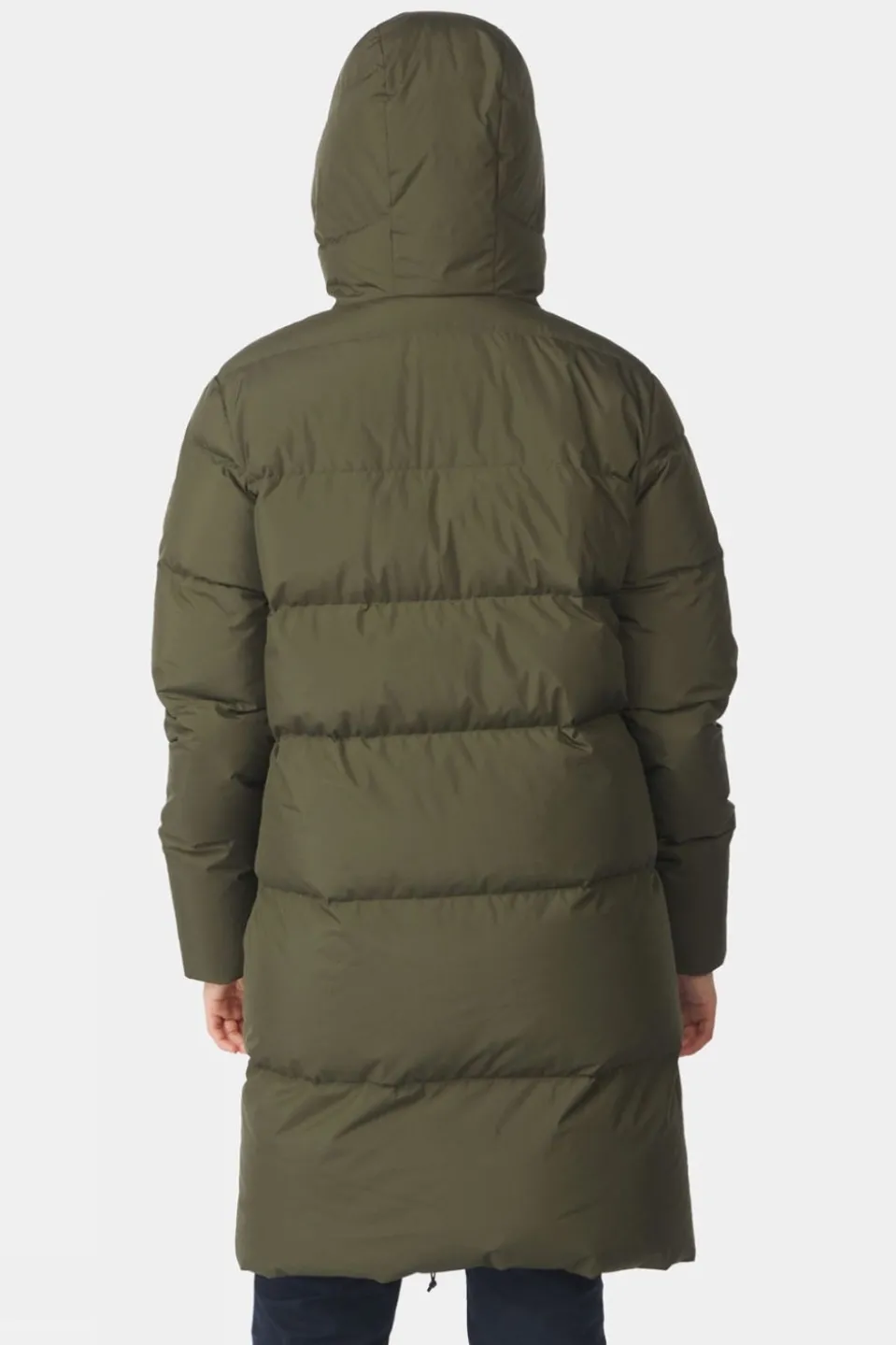 Womens Aarhus Recycled Long Down Jacket