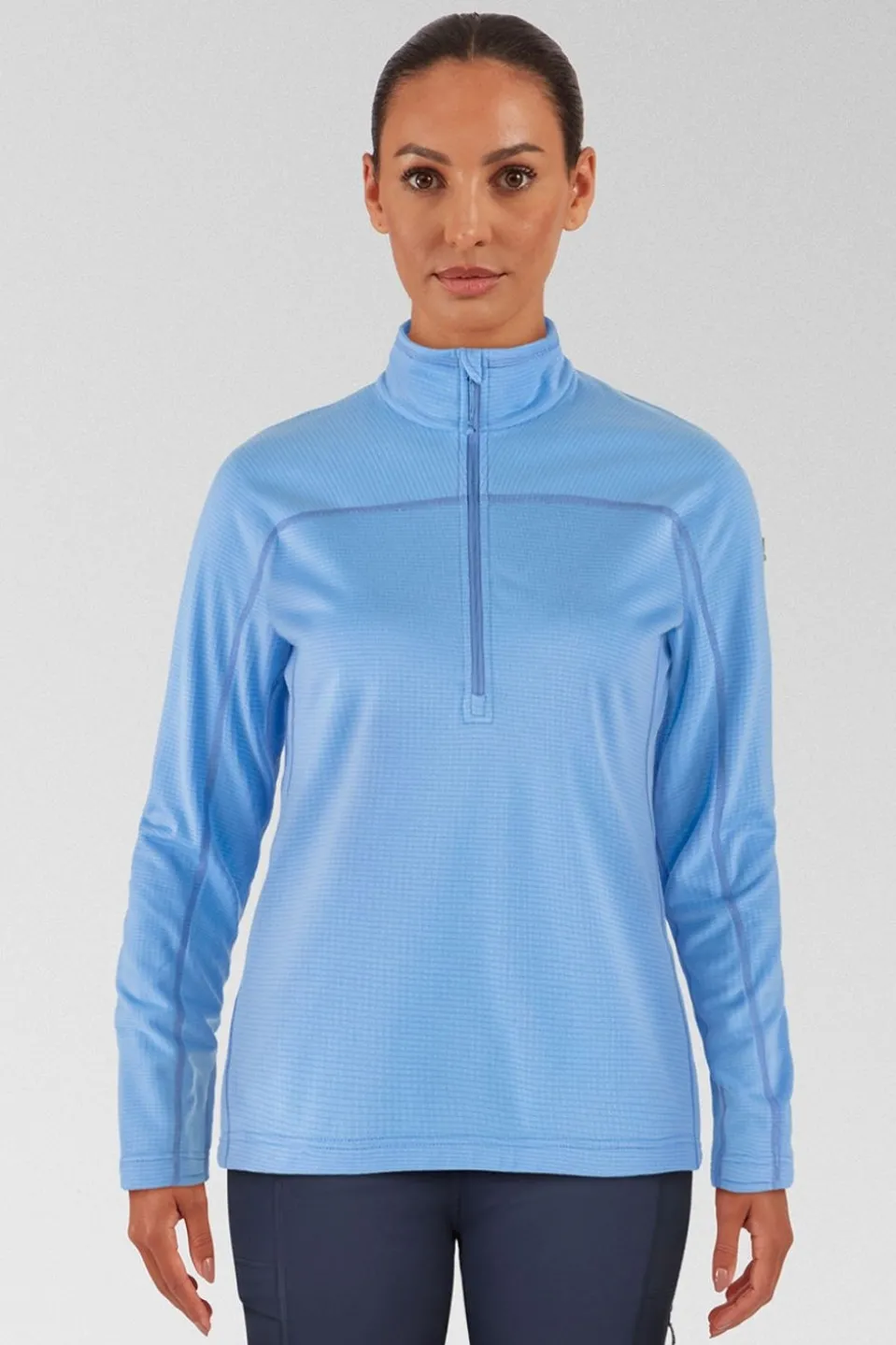 Womens Abisko Lite Fleece Half Zip Fleece