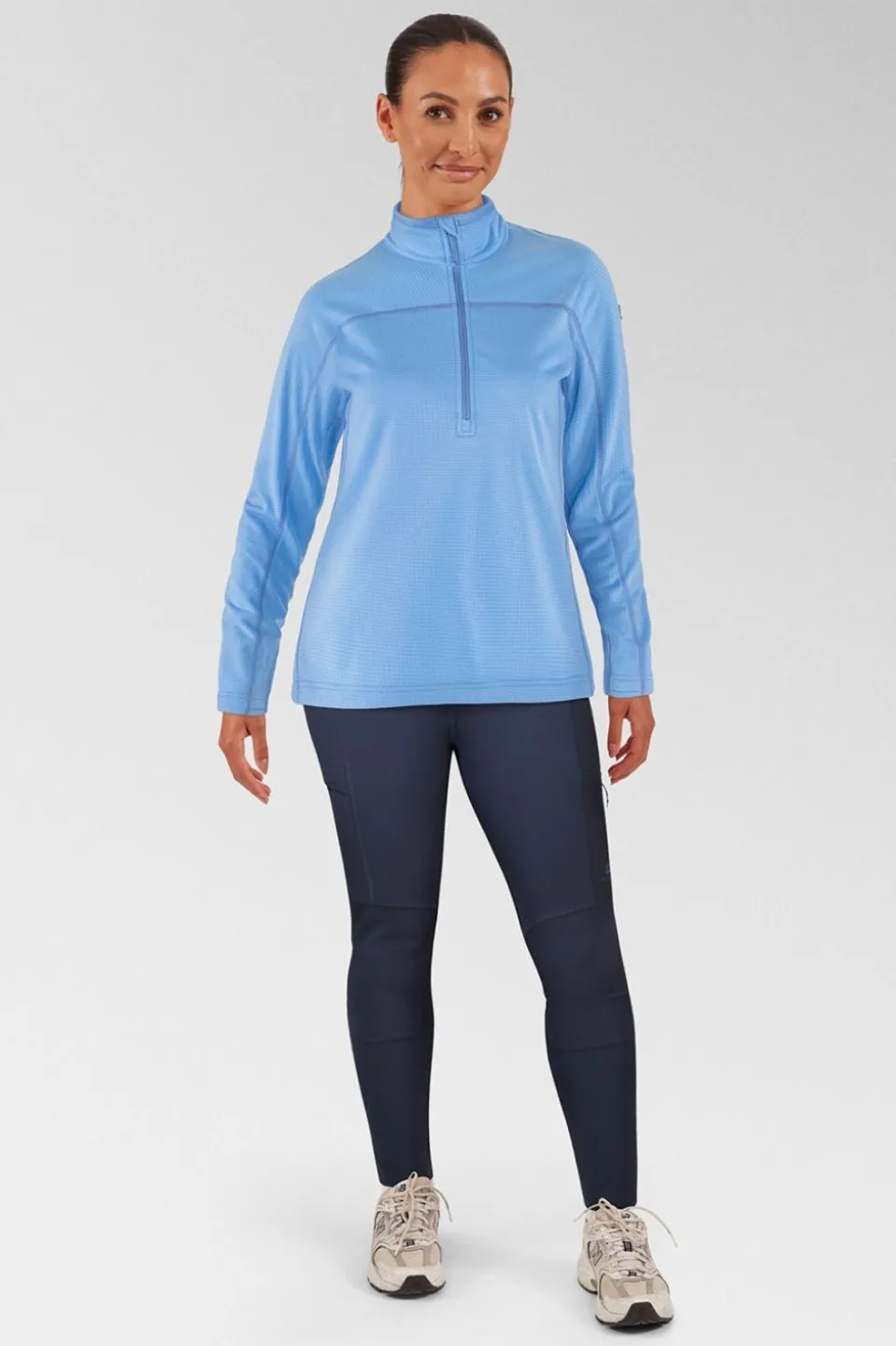 Womens Abisko Lite Fleece Half Zip Fleece