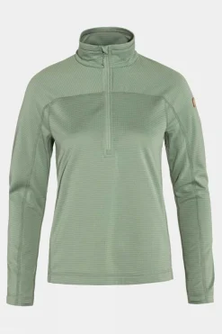 Womens Abisko Lite Fleece Half Zip Fleece