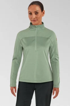 Womens Abisko Lite Fleece Half Zip Fleece