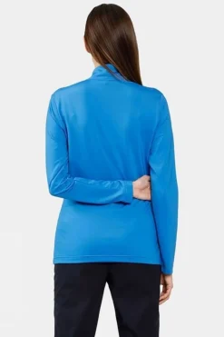 Womens Aleksandria Leopard Half Zip Fleece