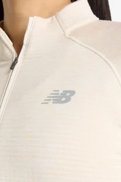 Womens Athletics Heat Grid Half Zip Fleece