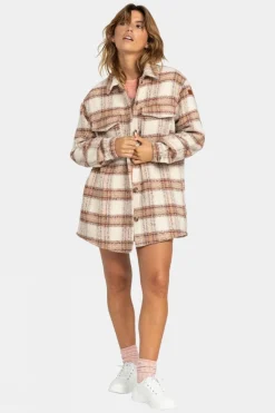 Womens Check The Swell IIII Shacket