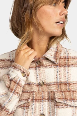 Womens Check The Swell IIII Shacket