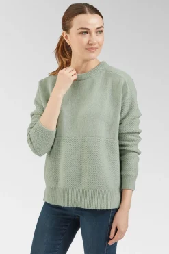 Womens Cove Recycled Knitted Jumper Sweatshirt