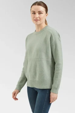 Womens Cove Recycled Knitted Jumper Sweatshirt