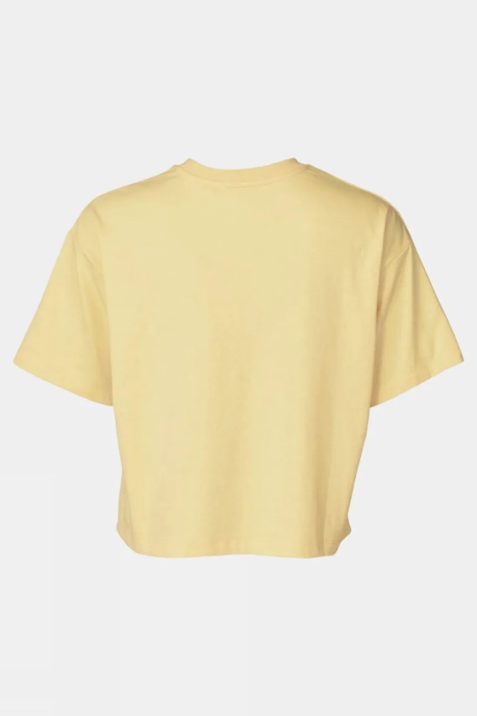 Womens Cropped Mini Embroidery T-Shirt