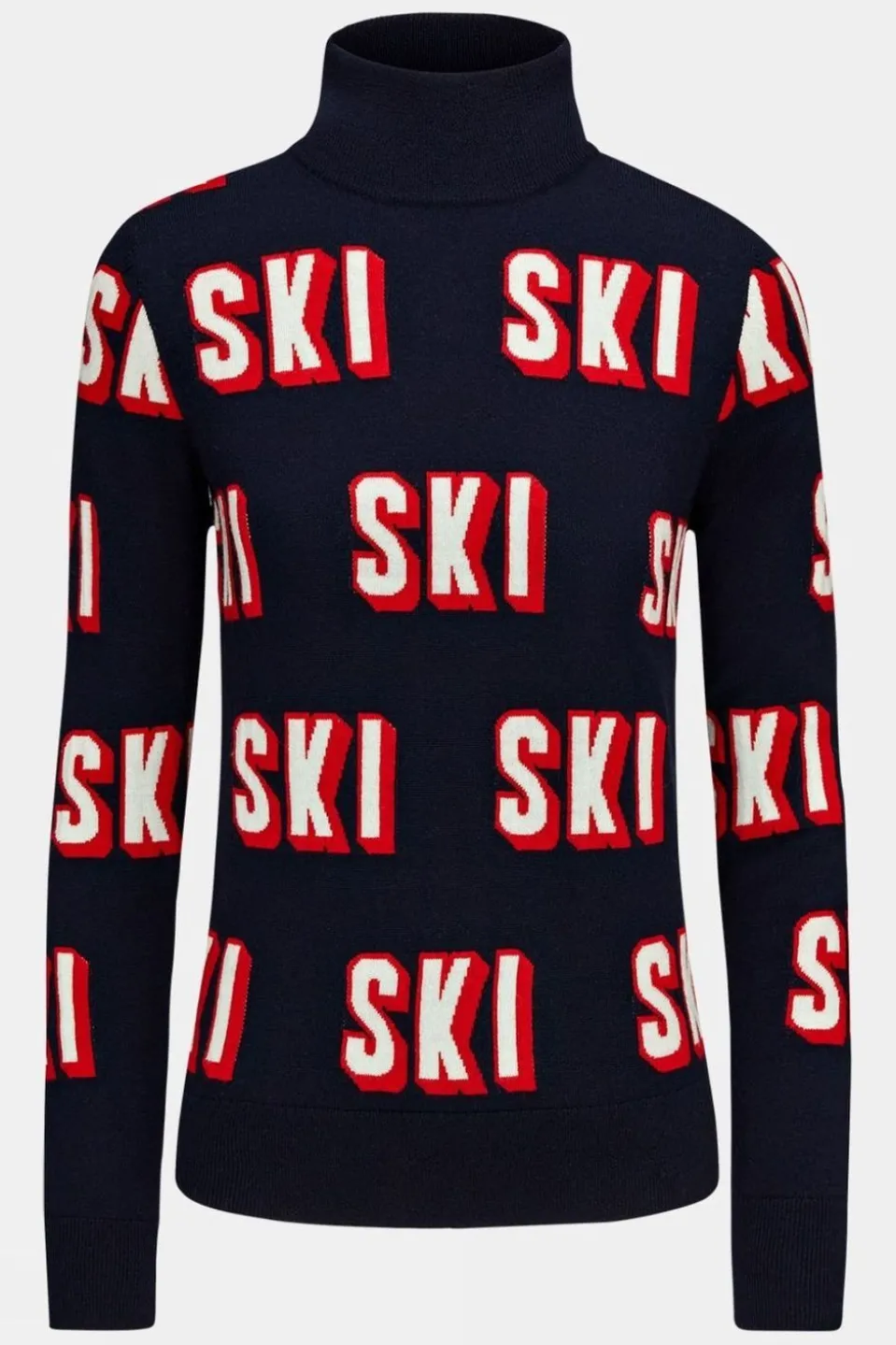 Womens 3D Wool Sweater