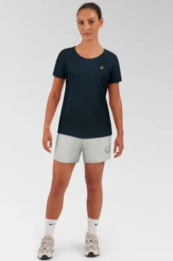 Womens Denimcel Melange Tee