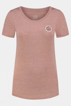 Womens Denimcel Melange Tee