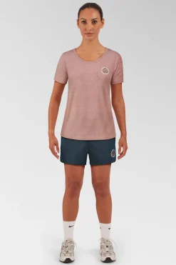 Womens Denimcel Melange Tee