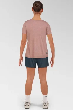 Womens Denimcel Melange Tee