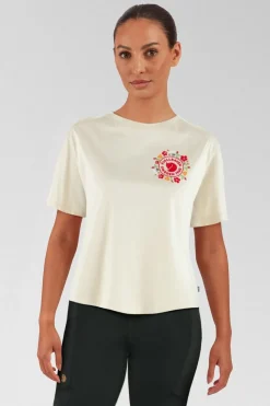 Womens Fjällblomster Logo T-Shirt