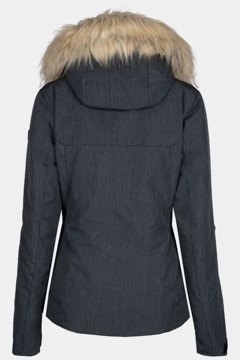 Womens Geod Faux Fur Ski Jacket