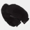 Womens Hill Faux Fur Mittens