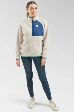 Womens Home 2.0 Half Zip Recycled Sherpa Fleece