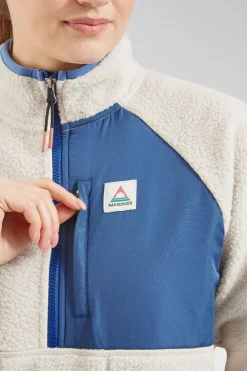 Womens Home 2.0 Half Zip Recycled Sherpa Fleece